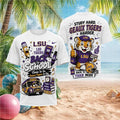 LSU Tigers Tiger Mascot Back To School Study Hard Shirt