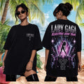 Lady Gaga Electric Icon Tour July 2026 Rock Heavy Metal Concert Women Fans Shirt - Limotees LLC