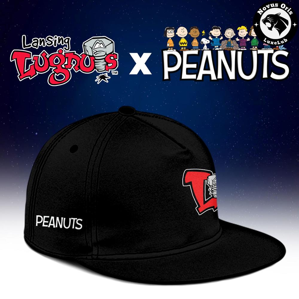 Lansing Lugnuts x Peanuts Night 2026 Limited Baseball Jersey
