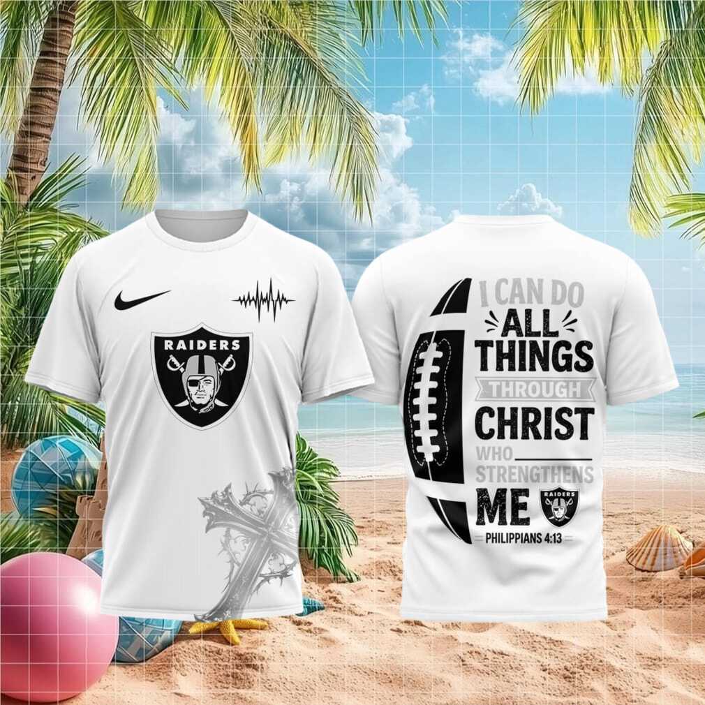 Las Vegas Raiders Football Cross Faith Shirt