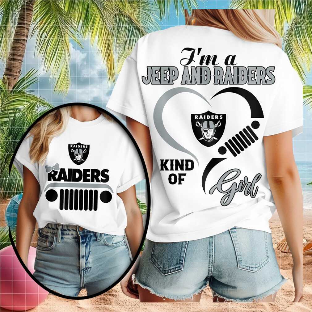 Las Vegas Raiders Jeep Heart Cute Grille Shirt