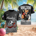 Las Vegas Raiders Popeye Coca Cola Drink Strong Football Shirt