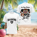 Las Vegas Raiders Taz Football Mascot Sports Fan T Shirt