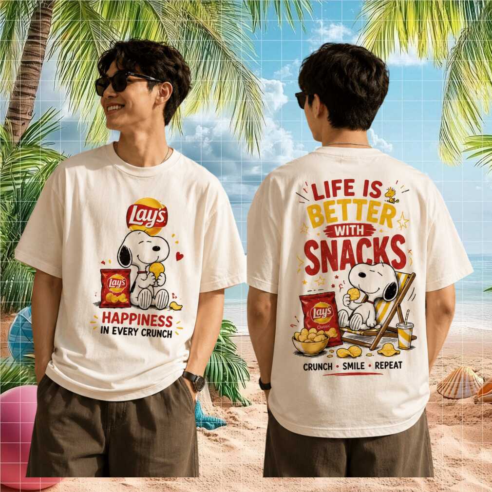 Lay's Potato Chips Snoopy Happiness Crunch Shirt