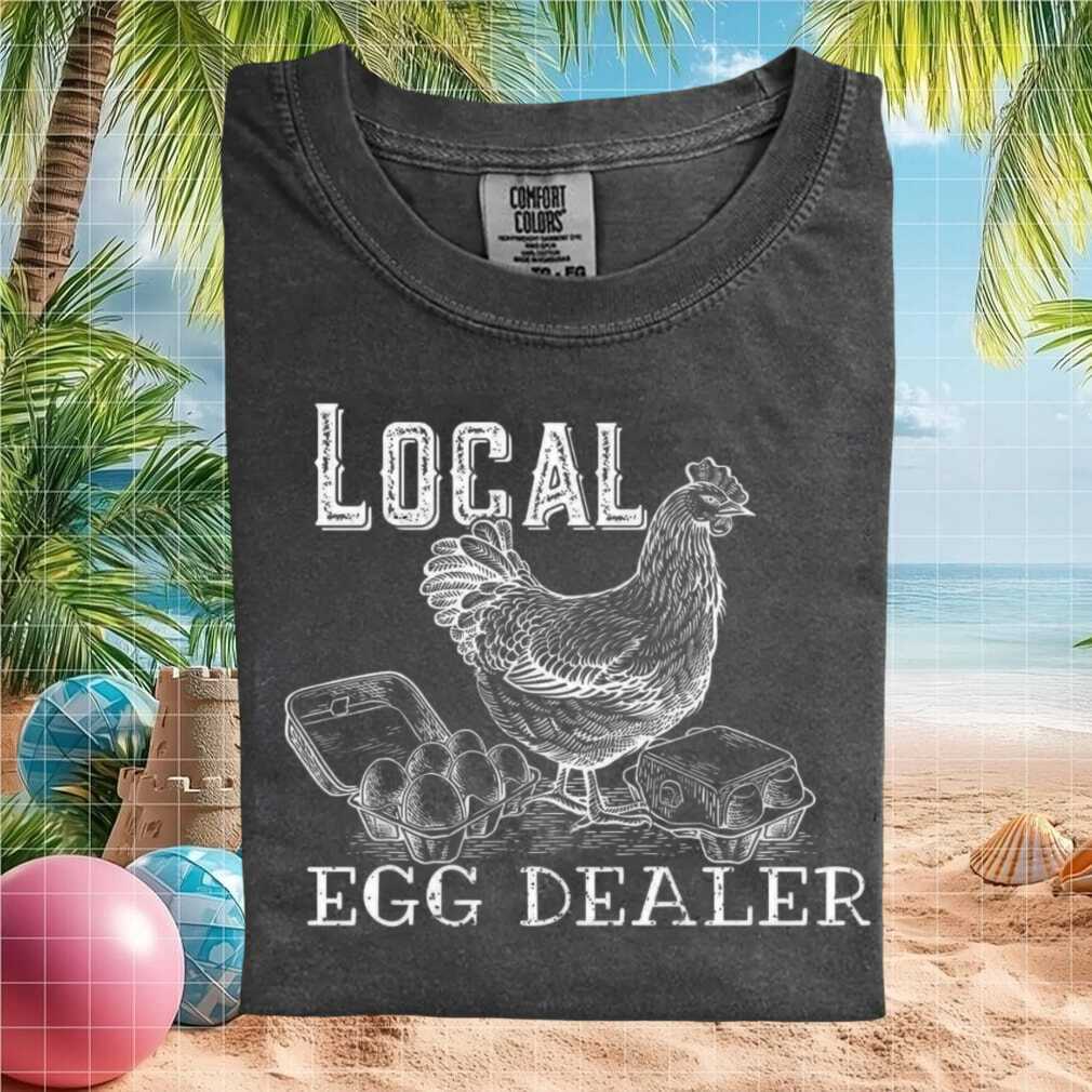 Local Egg Dealer Chicken Farmer Vintage Style Unisex T Shirt - Limotees LLC