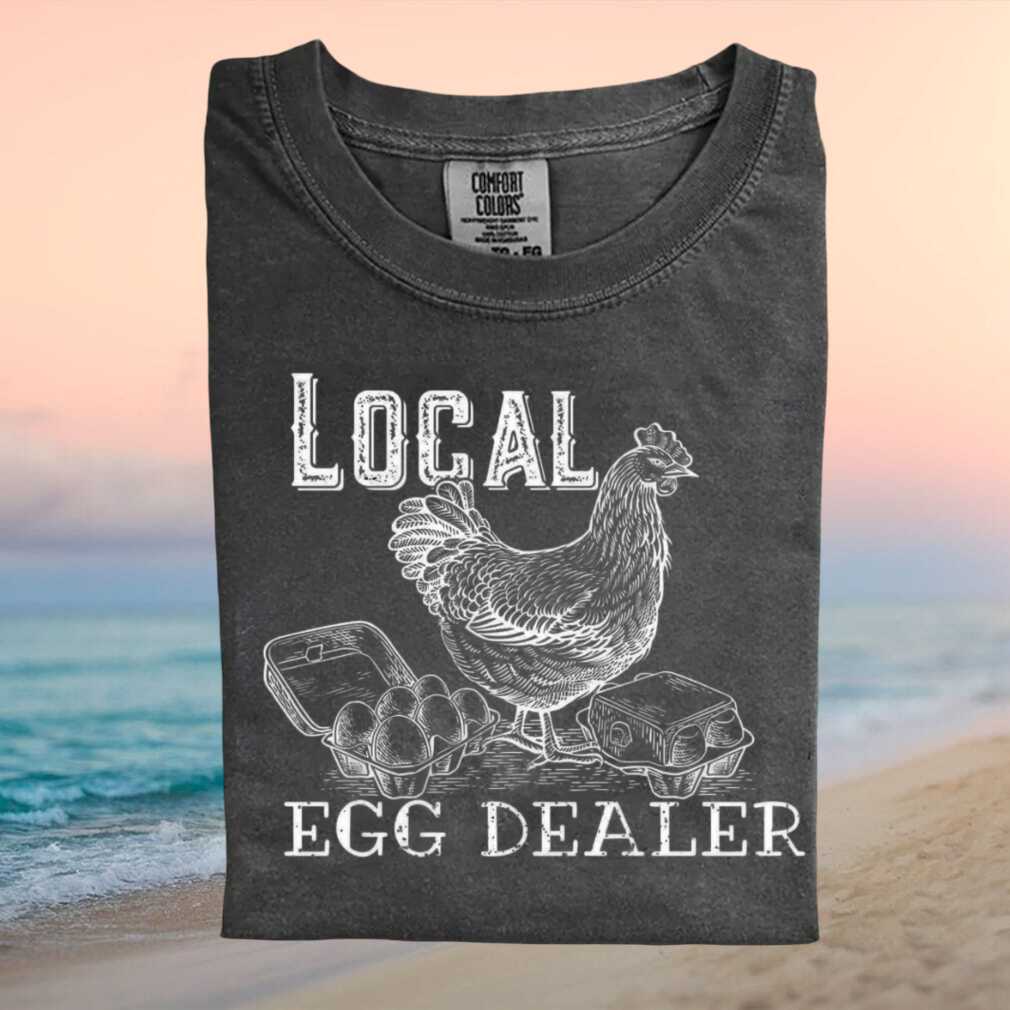 Local Egg Dealer Chicken Farmer Vintage Style Unisex T Shirt - Limotees LLC