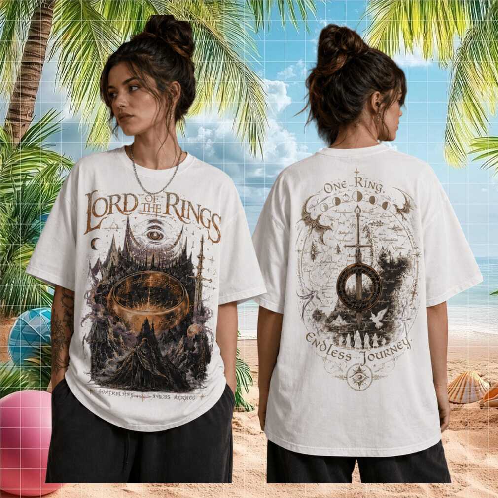 Lord Of The Rings One Ring Endless Journey Fantasy Graphic Shirt