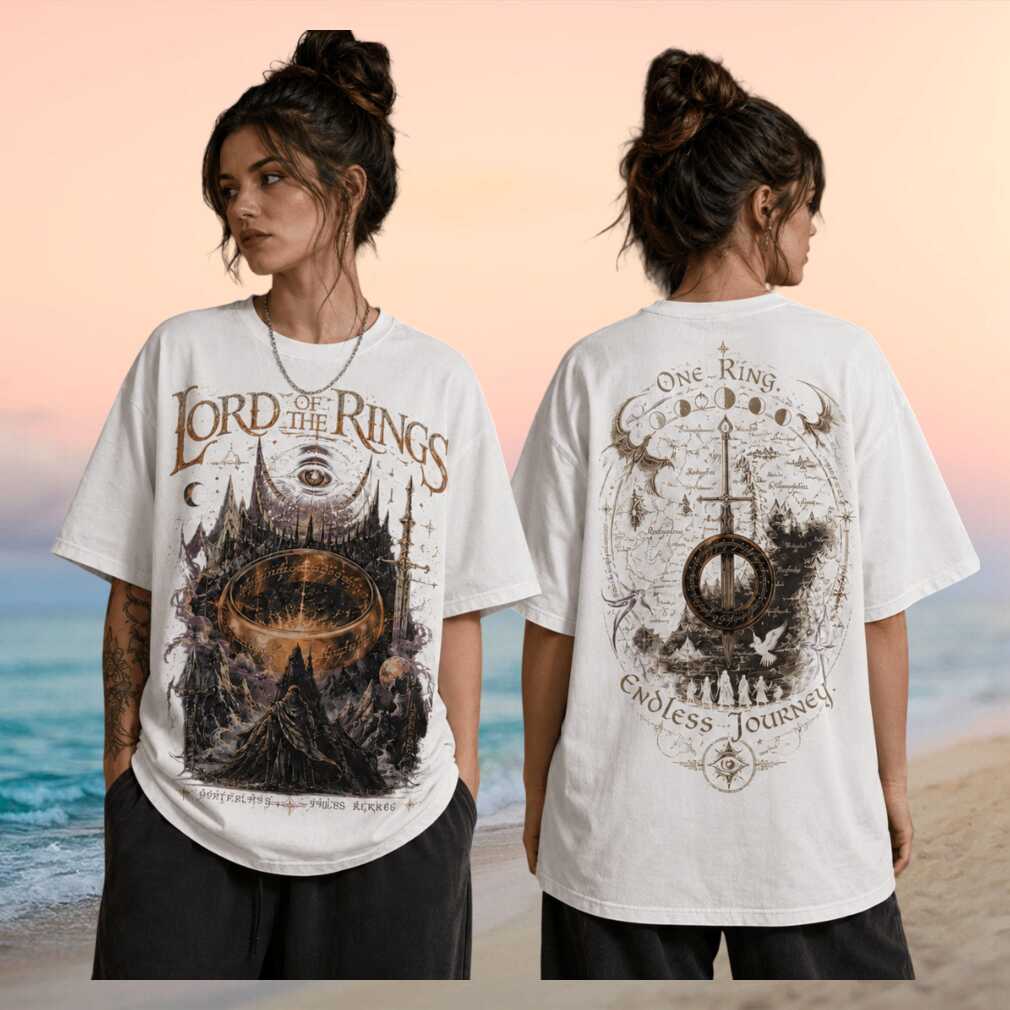 Lord Of The Rings One Ring Endless Journey Fantasy Graphic Shirt