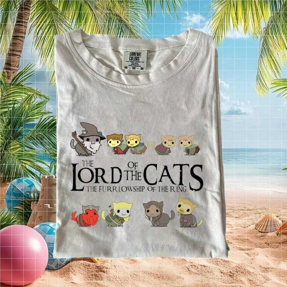 Lord of the Cats Funny Movie Parody Animal Pun T Shirt