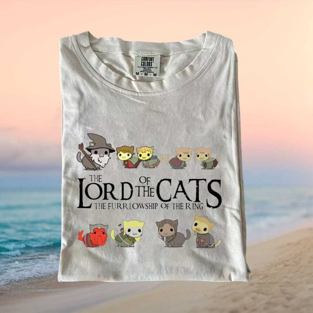 Lord of the Cats Funny Movie Parody Animal Pun T Shirt