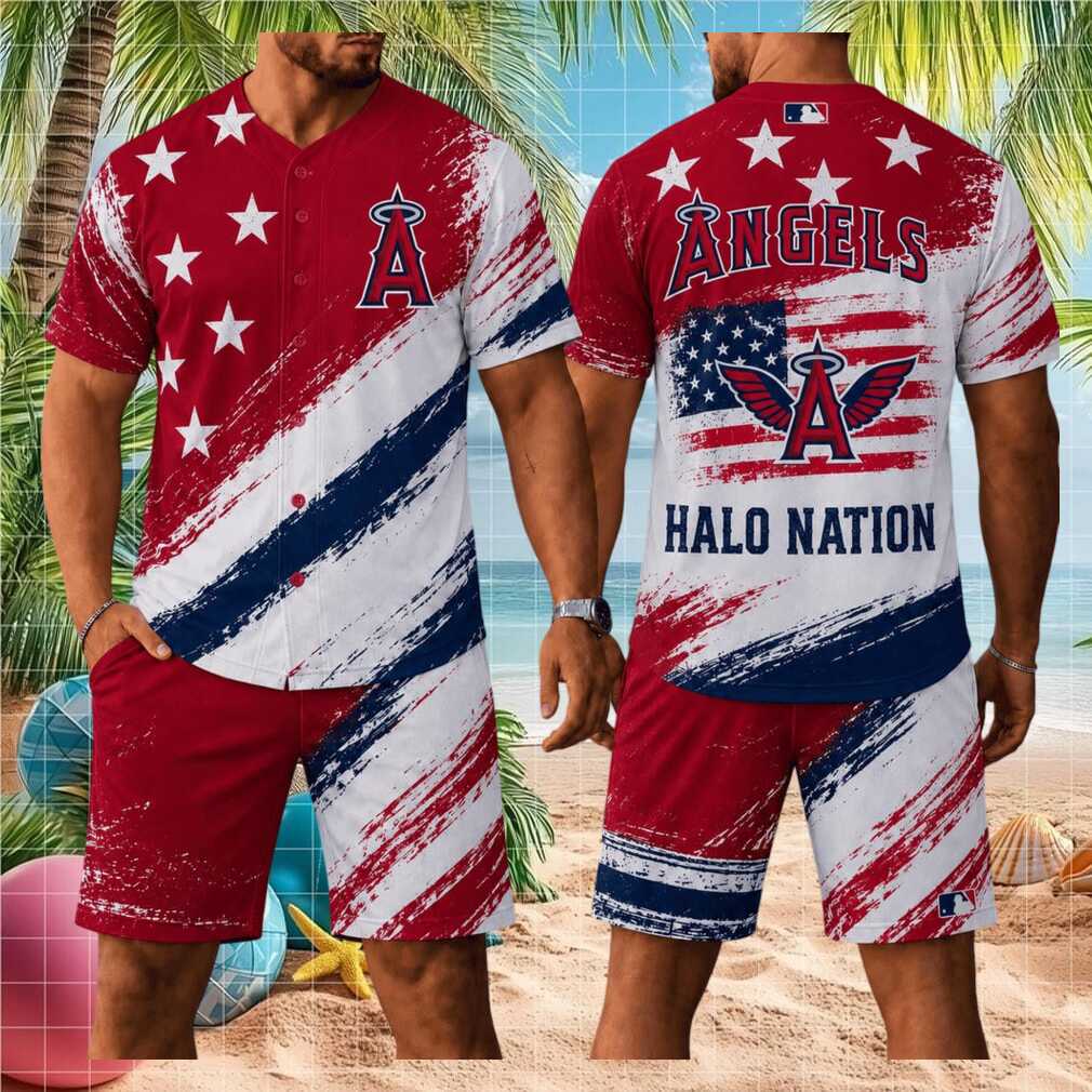 Los Angeles Angels Halo Nation 2026 Baseball Shirt
