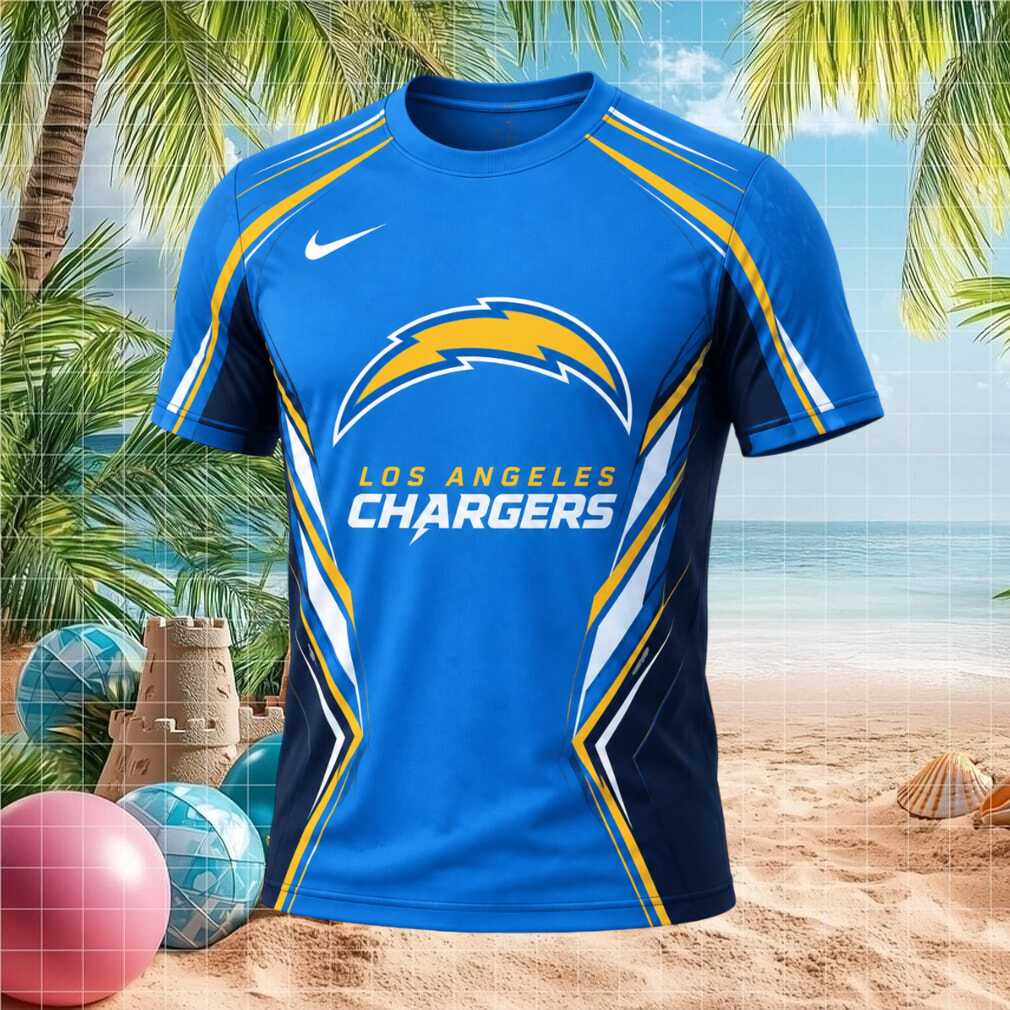 Los Angeles Chargers Football Team Logo Athletic Shirt