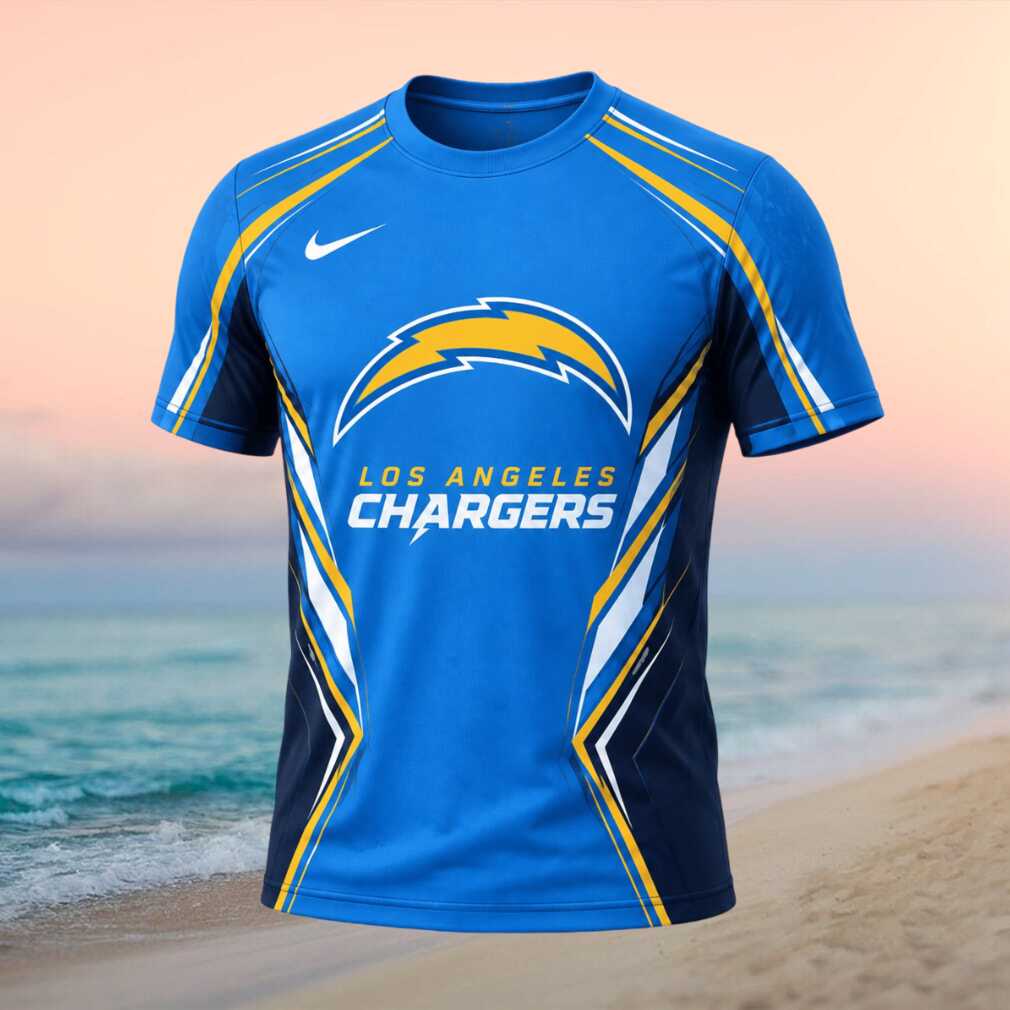 Los Angeles Chargers Football Team Logo Athletic Shirt