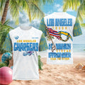 Los Angeles Chargers Hawaiian Stronger Than The Storm Shirt