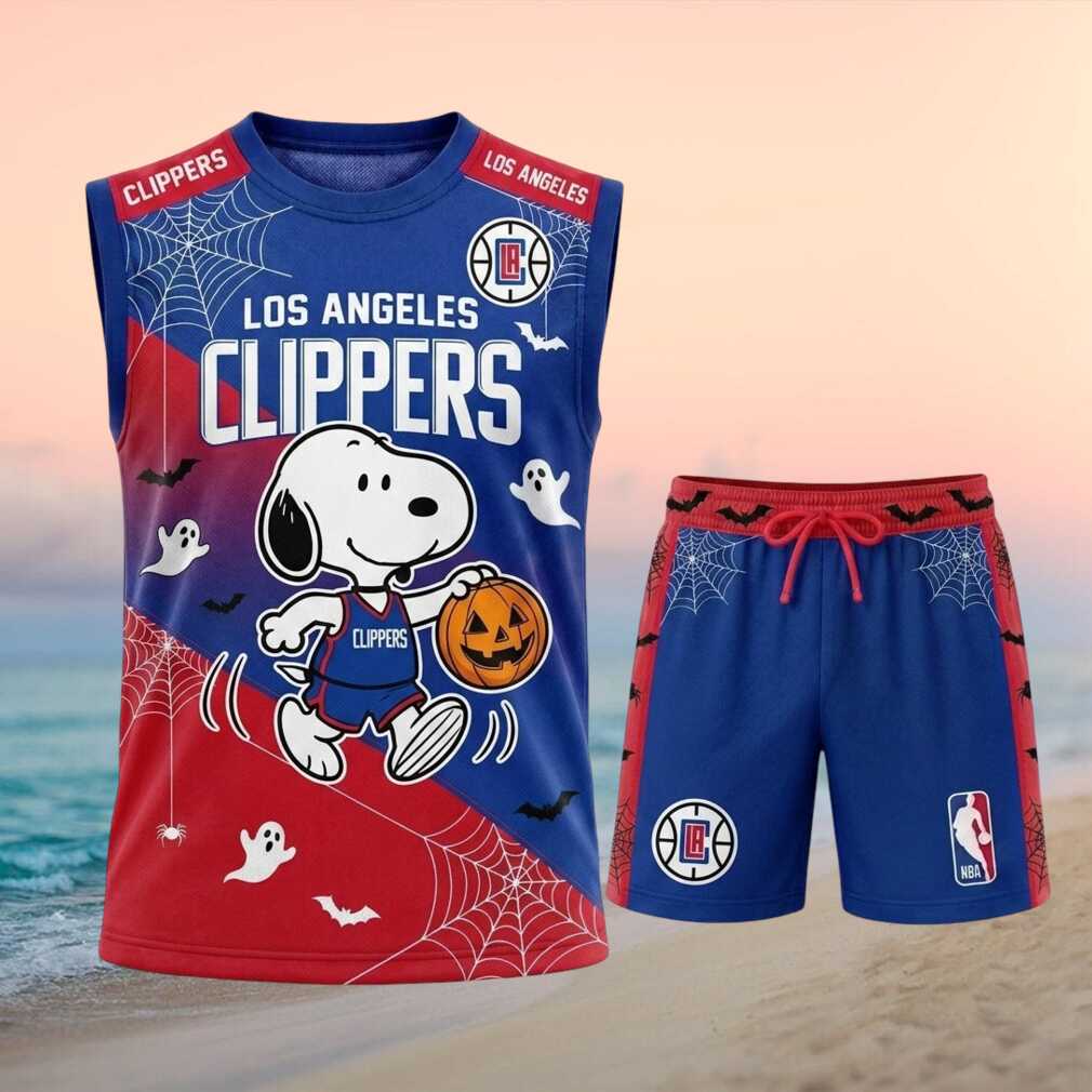 Los Angeles Clippers Snoopy Halloween Basketball Shirt