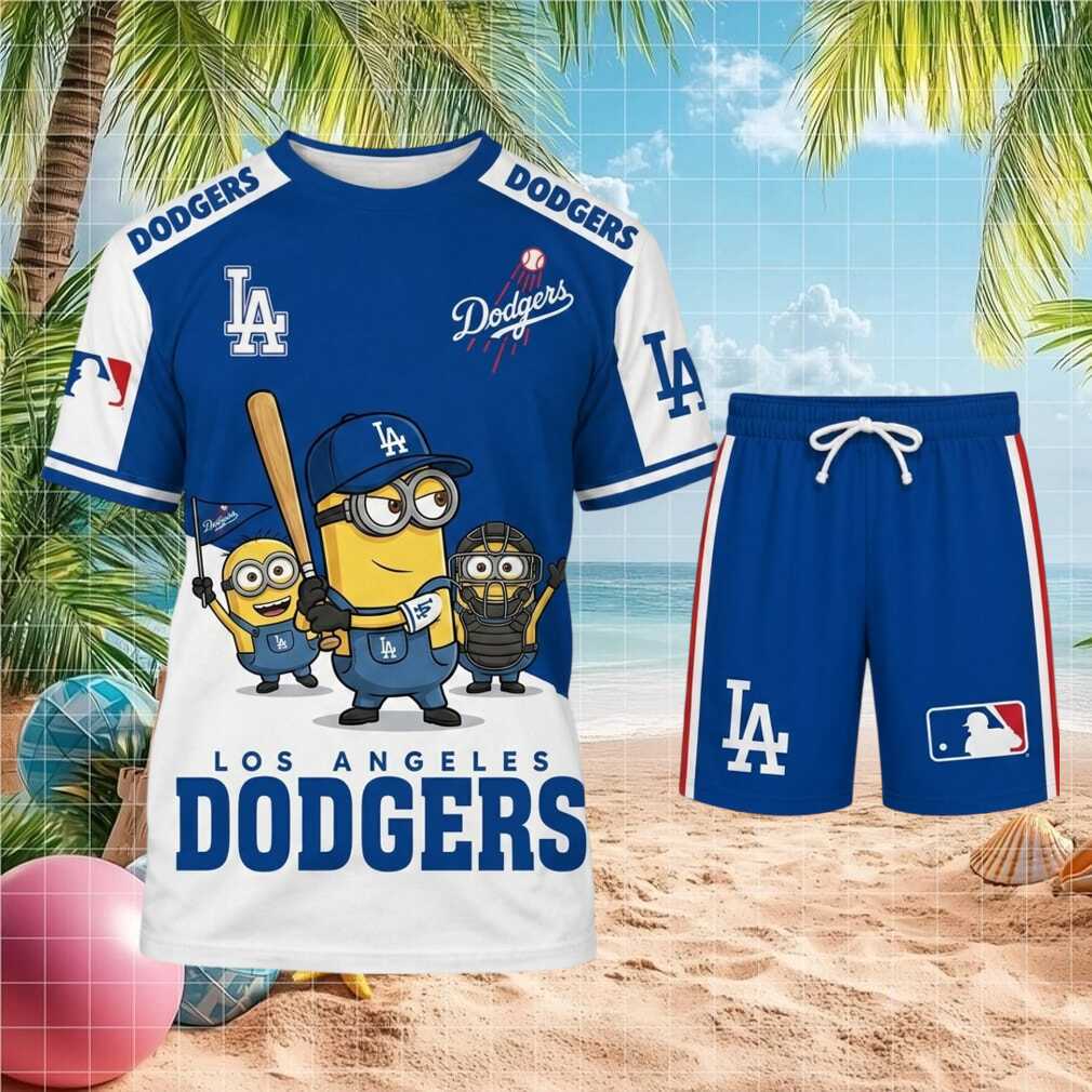 Los Angeles Dodgers Minions Baseball Shirt