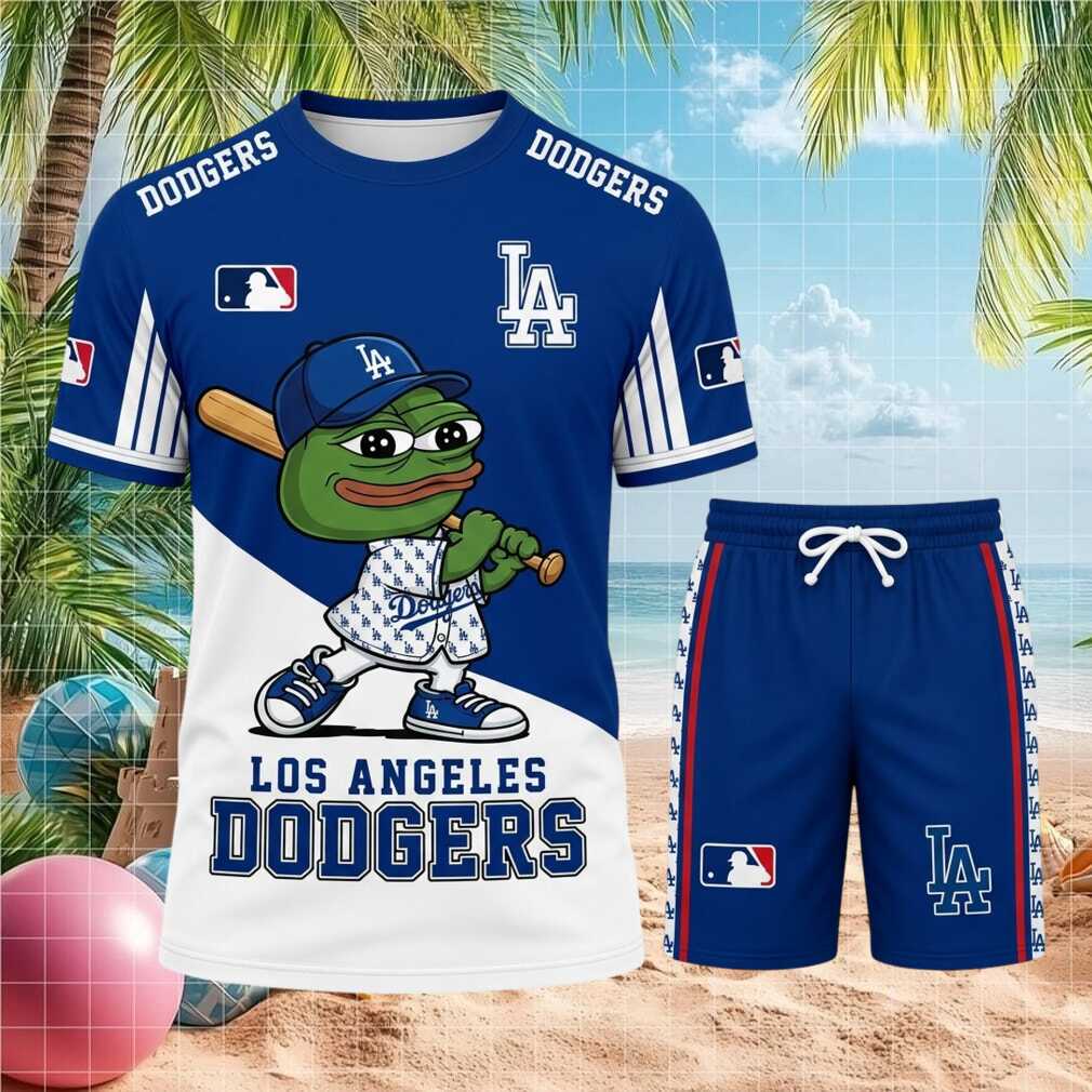 Los Angeles Dodgers Pepe Frog Baseball Shirt