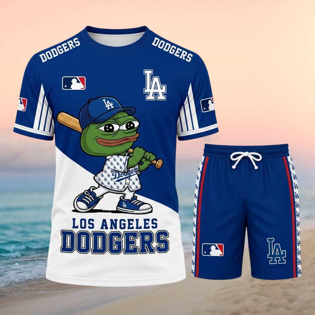 Los Angeles Dodgers Pepe Frog Baseball Shirt