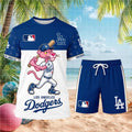 Los Angeles Dodgers Pink Panther Baseball Shirt