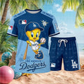 Los Angeles Dodgers Tweety Bird Summer Baseball Outfit