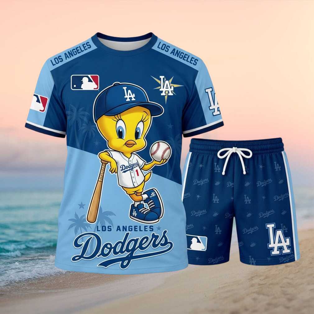 Los Angeles Dodgers Tweety Bird Summer Baseball Outfit