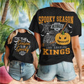 Los Angeles Kings Spooky Season Halloween Pumpkin Shirt