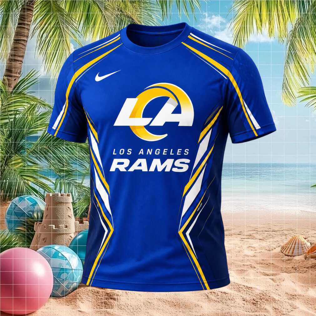 Los Angeles Rams Football Team Logo Athletic Shirt