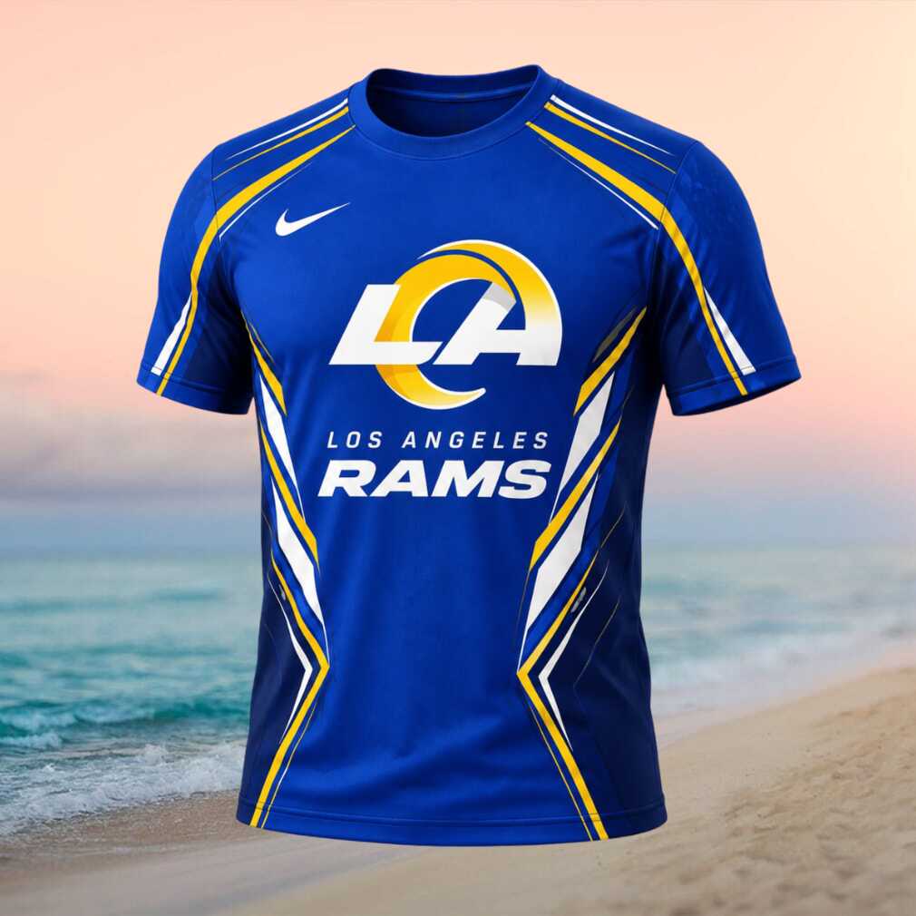 Los Angeles Rams Football Team Logo Athletic Shirt