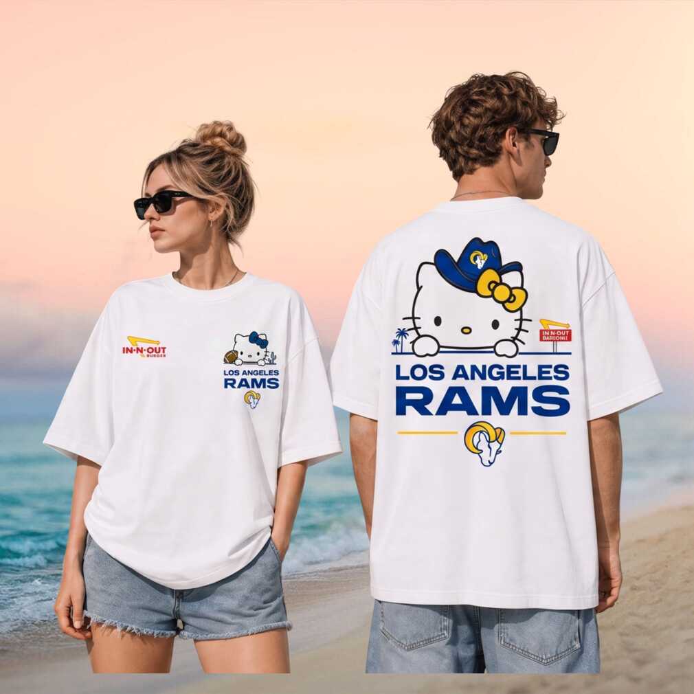 Los Angeles Rams Hello Kitty Cowgirl Hat Football Shirt
