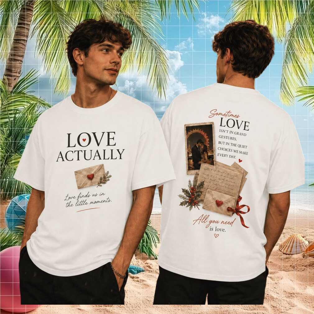 Love Actually Movie Christmas Romance Shirt For Movie Shirt