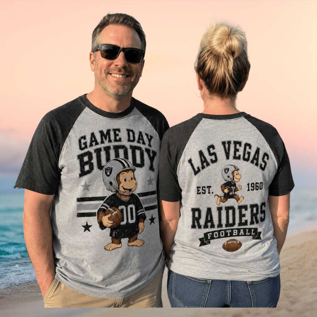 Las Vegas Football Monkey Mascot Game Day Raglan Shirt