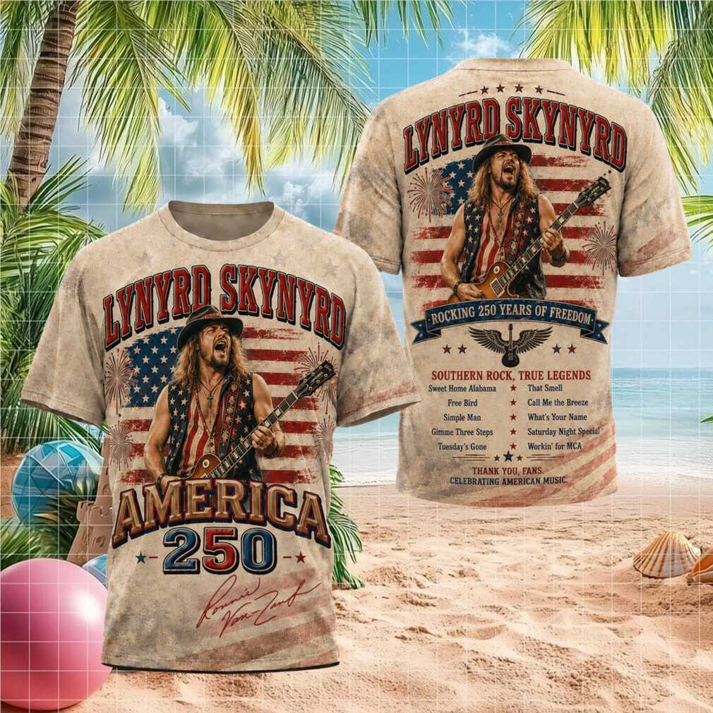 Lynyrd Skynyrd America 250 Southern Rock Legend Shirt - Limotees LLC
