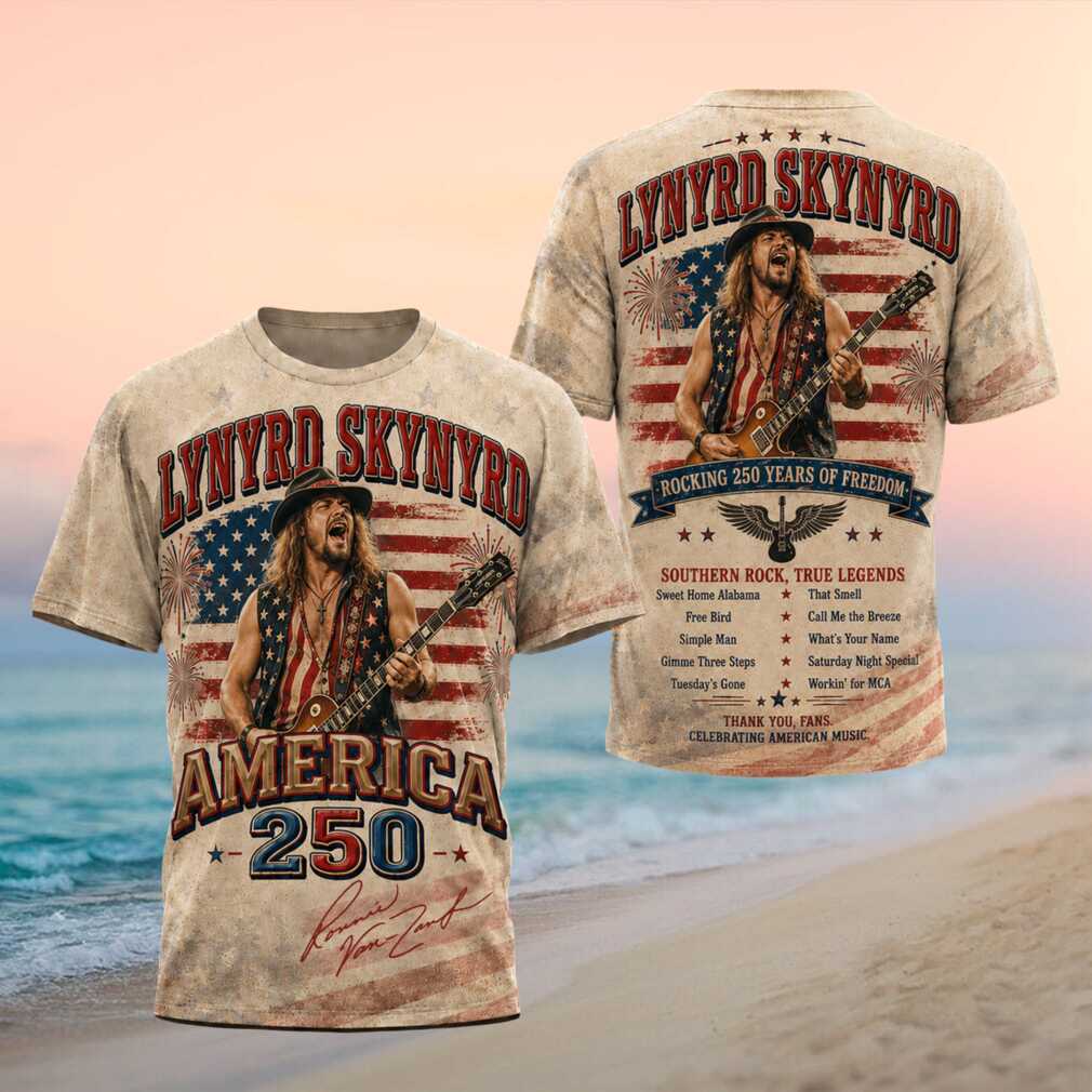 Lynyrd Skynyrd America 250 Southern Rock Legend Shirt - Limotees LLC