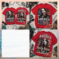 Marilyn Manson America 250 Years of Freedom Patriotic Rock Shirt