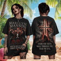 Marilyn Manson Stand For Truth Tour 2026 Rock Music Shirt