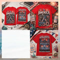 Megadeth America 250 Years Of Freedom Patriotic Metal Shirt