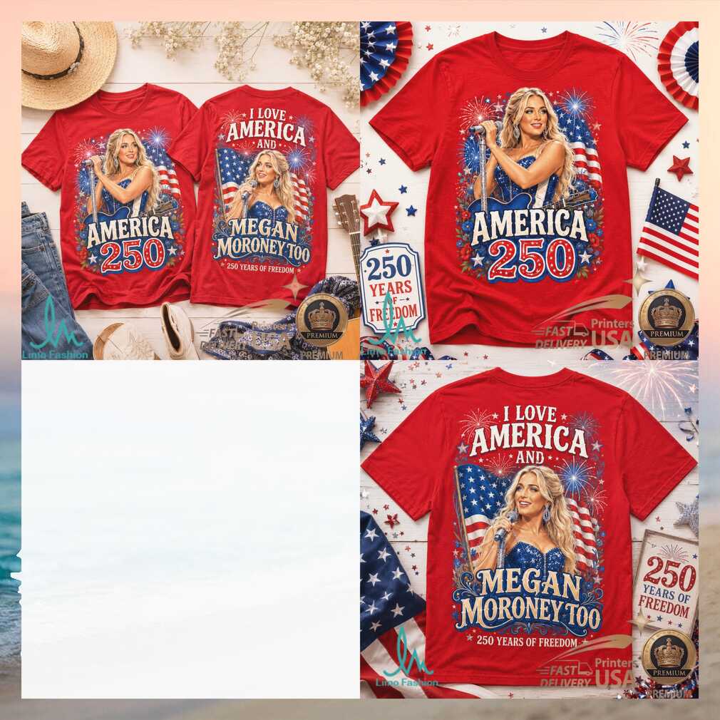 Megan Moroney Country Singer America 250 Years Of Freedom Shirt - Limotees LLC