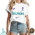 Miami Dolphins Alzheimer's Awareness I Will Remember For You T Shirt - Limotees LLC