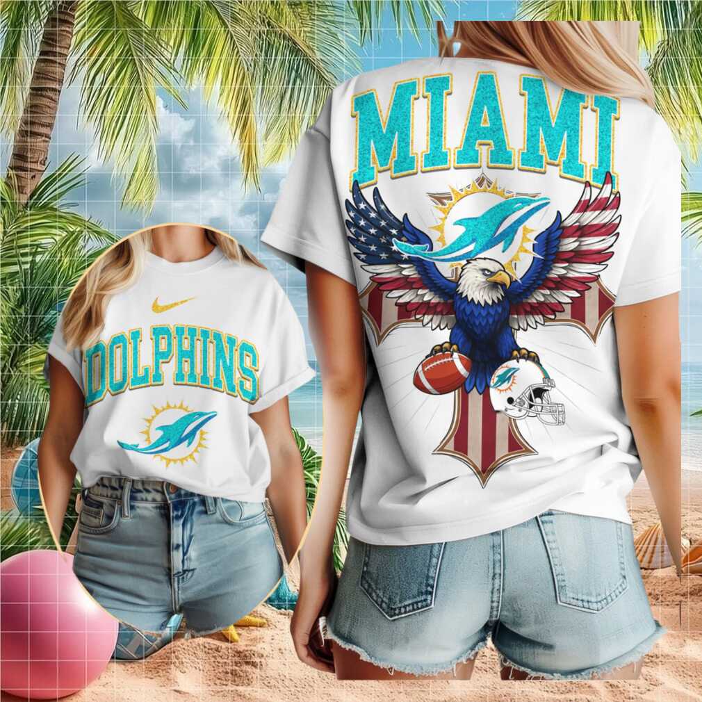 Miami Dolphins American Football Eagle Logo Shirt