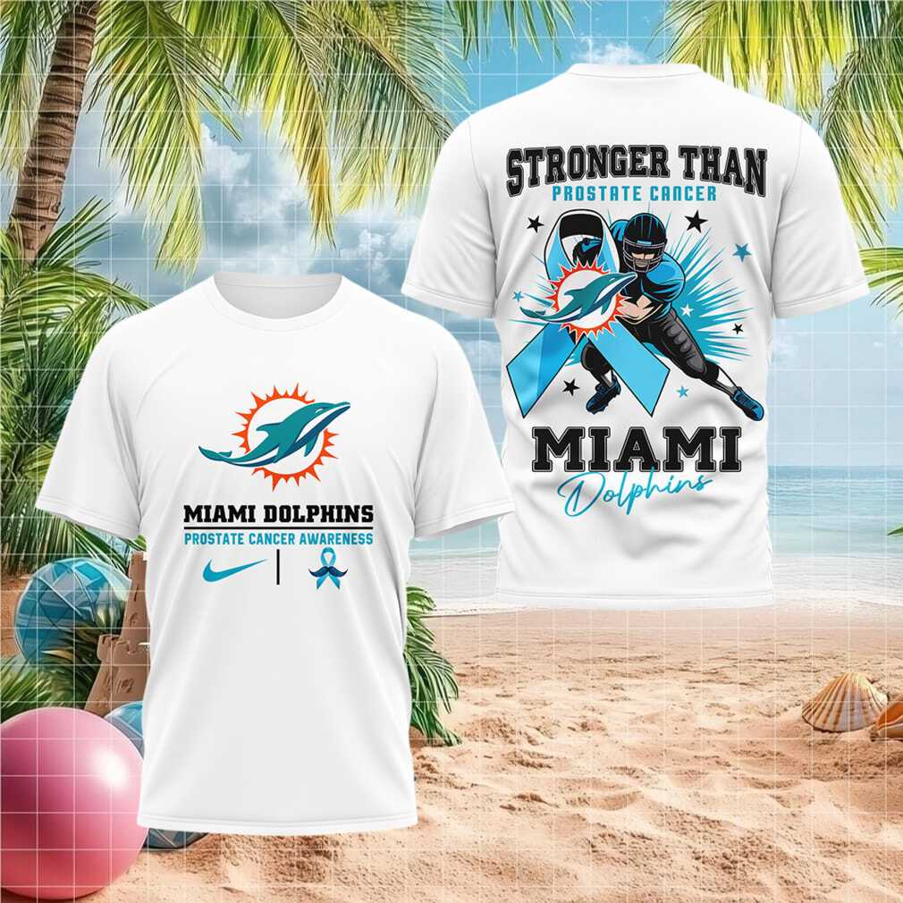 Miami Dolphins Football Prostate Cancer Awareness Shirt