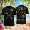 Miami Dolphins Ninja Turtle Mechanic Football Shirt