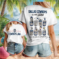 Miami Dolphins Snoopy Is My Jam Football Shirt