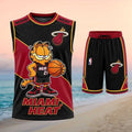 Miami Heat Garfield Basketball Shirt