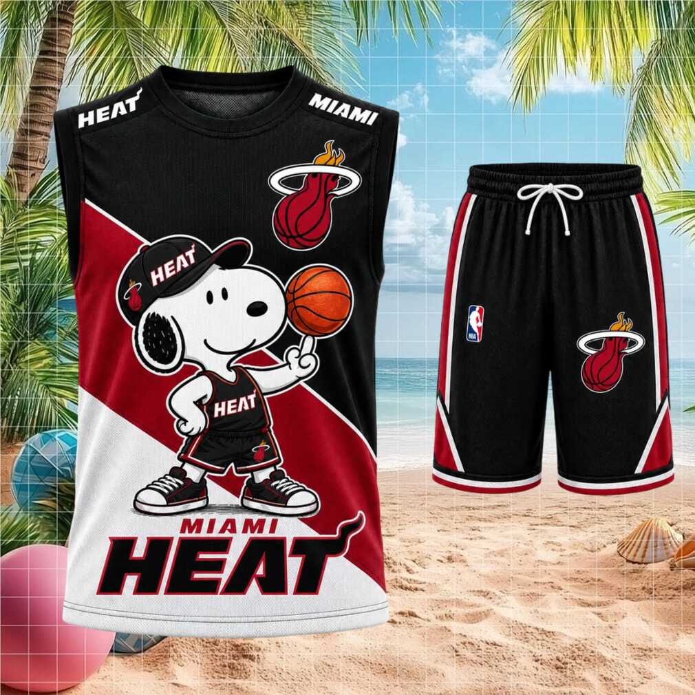 Miami Heat Snoopy Basketball Shirt