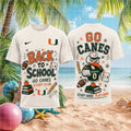 Miami Hurricanes Football Go Canes Back To School Shirt