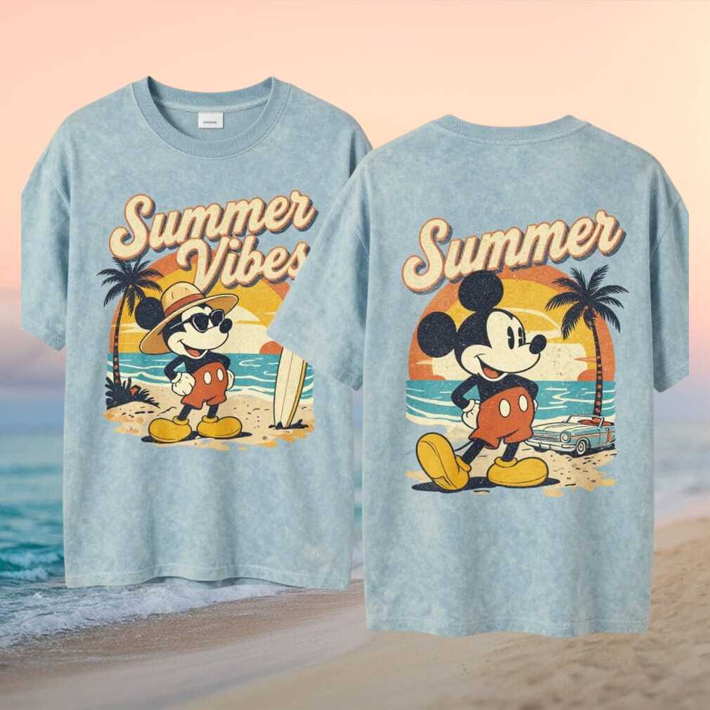 Mickey Mouse Summer Vibes Beach 2026 Shirt
