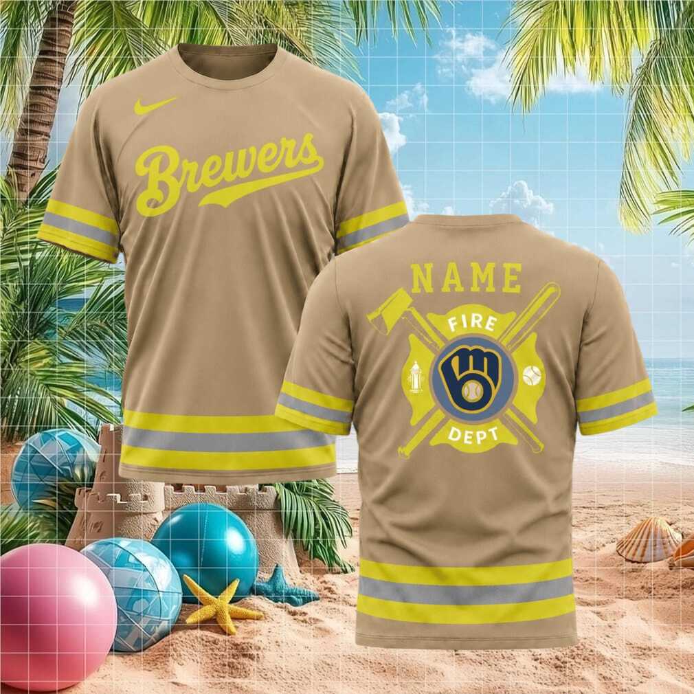 Milwaukee Brewers Fire Dept 2026 Retro Men Women Shirt