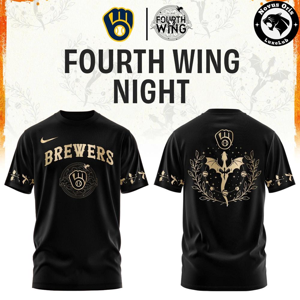 Milwaukee Brewers Fourth Wing Night Limited Edition T-Shirt