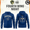 Milwaukee Brewers x Fourth Wing Night Limited Edition Hoodie