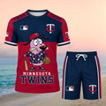 Minnesota Twins Courage The Cowardly Dog Baseball Shirt
